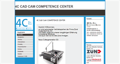 Desktop Screenshot of 4c-cad-cam.de